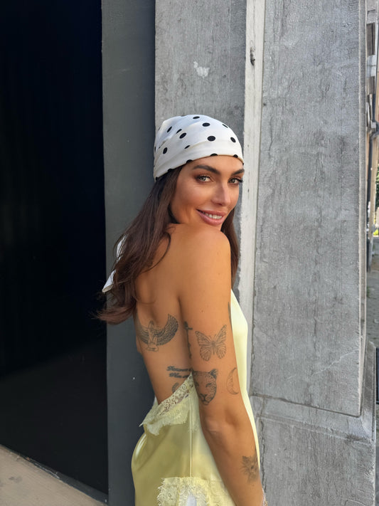 Lucy satijnen bandana