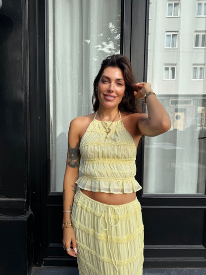 Gigi ruffle top