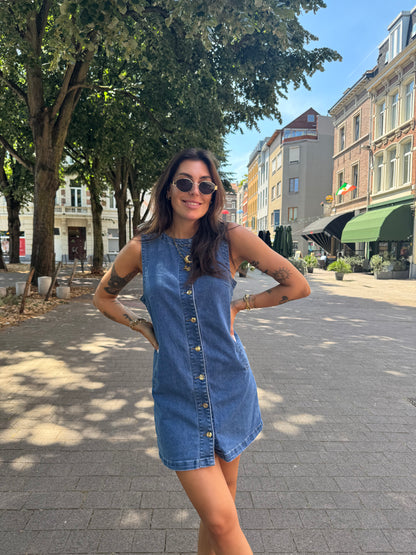 Ravi jeans jurk