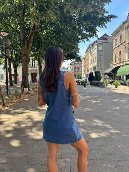 Ravi jeans jurk