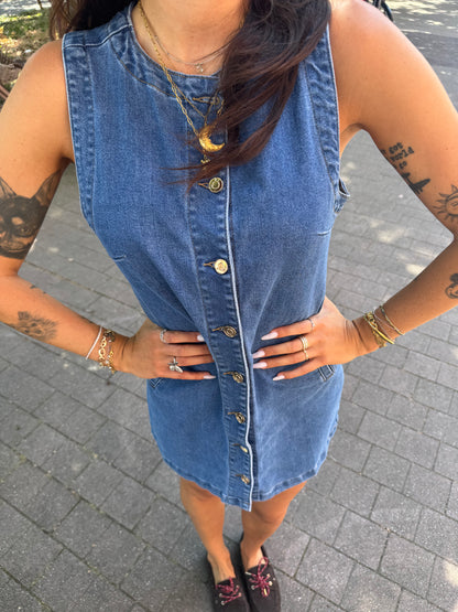 Ravi jeans jurk