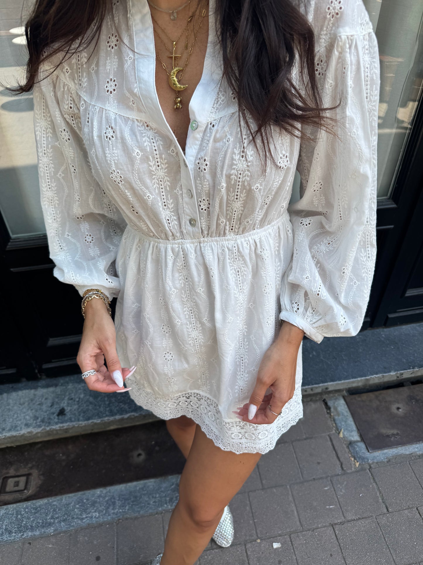 Florence jurk wit