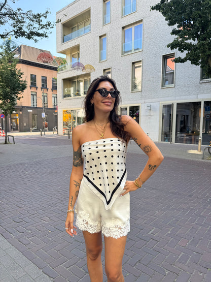 Lucy satijnen bandana