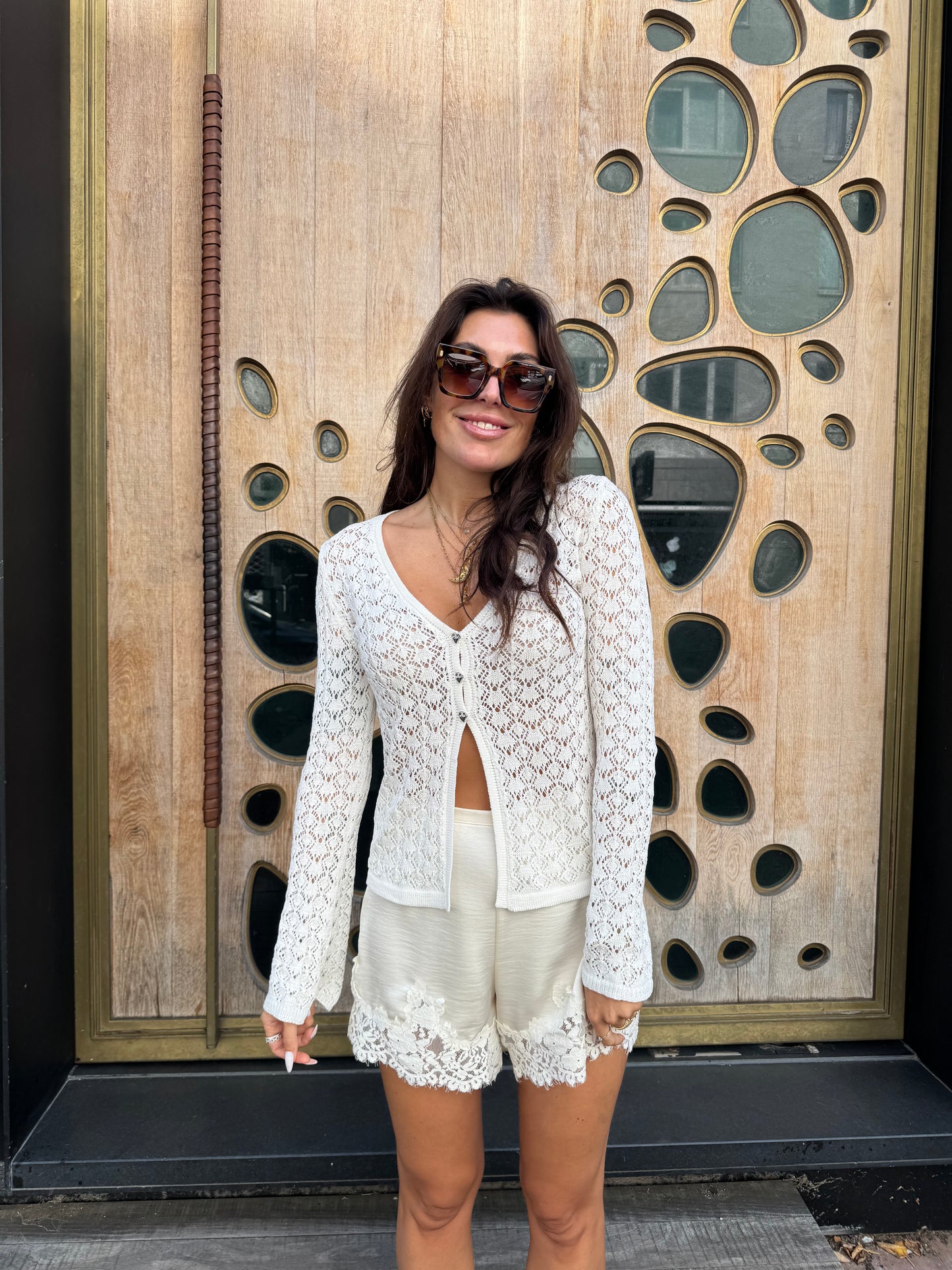 Olivia crochet vest