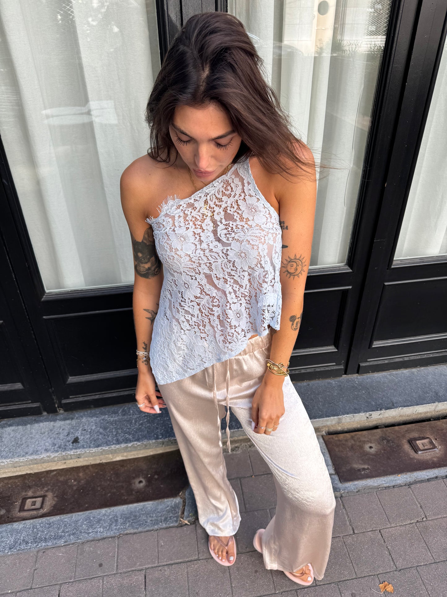Chloe kanten top