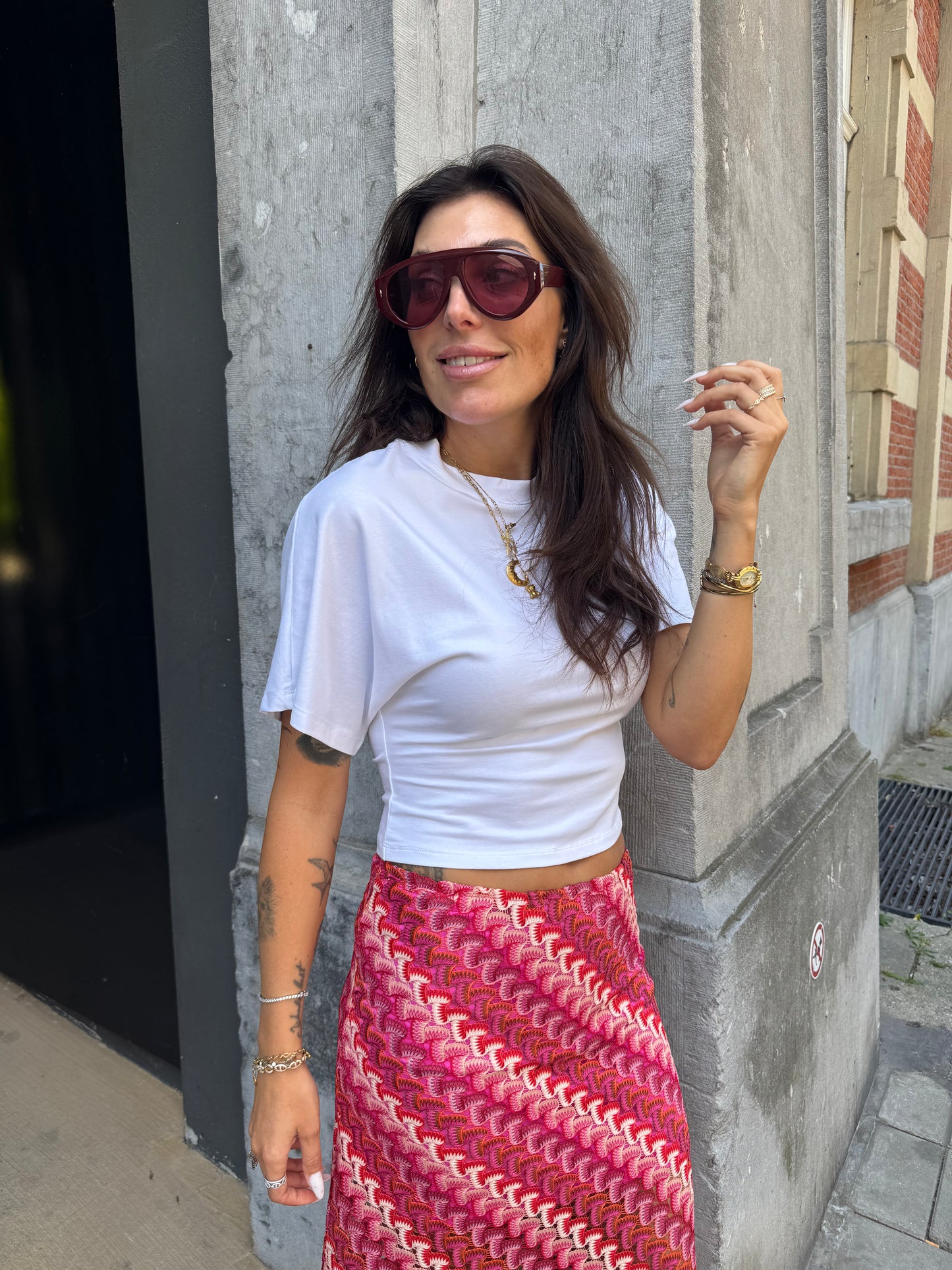 Nia basis cropped t-shirt