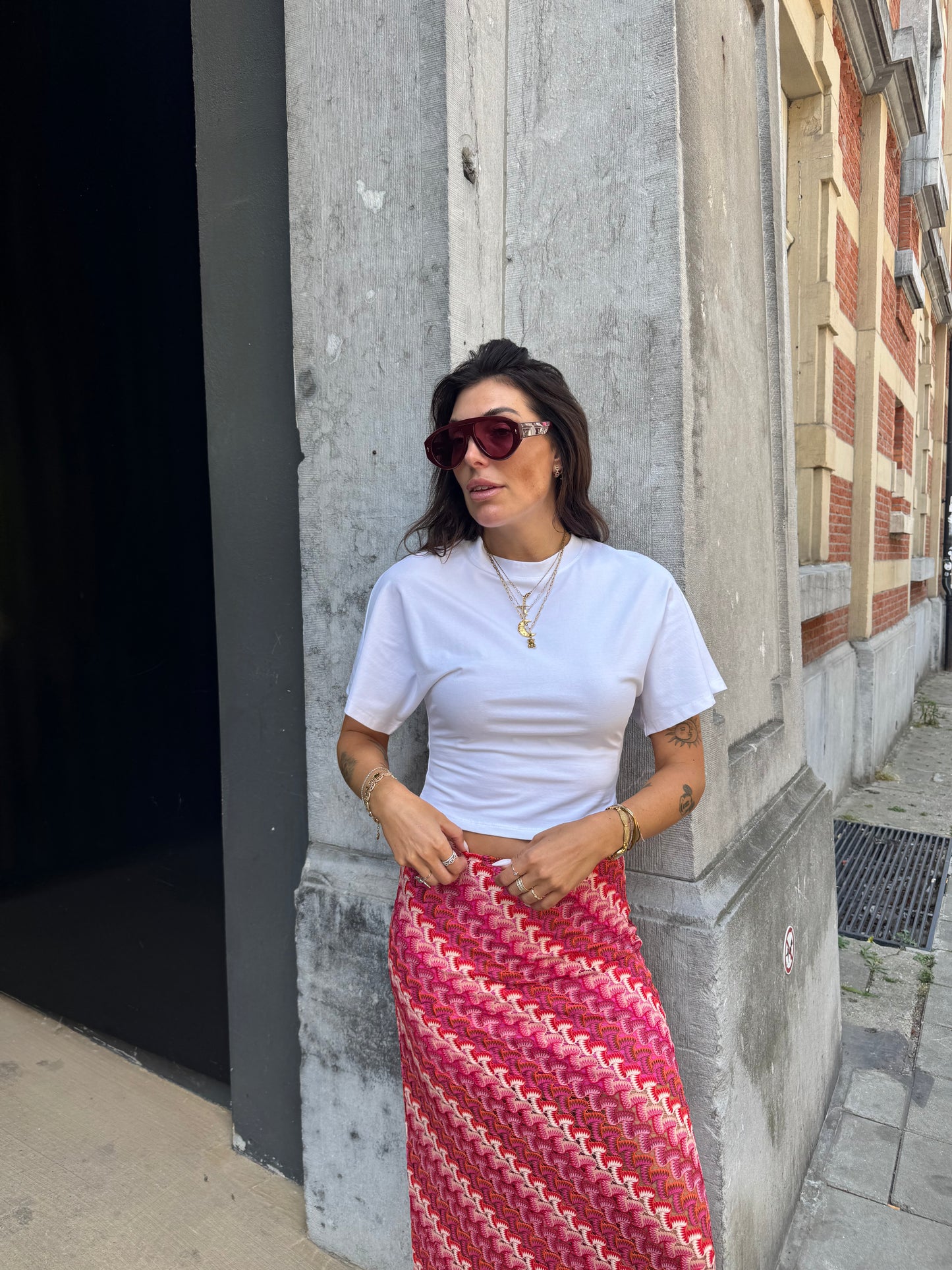 Nia basis cropped t-shirt